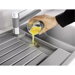 BLANCO ZIA 45 S Silgranit kawowy odwracalny 515070