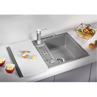 BLANCO ZIA 45 S Silgranit kawowy odwracalny 515070