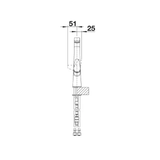 BLANCO AVONA-S chromowana 521277