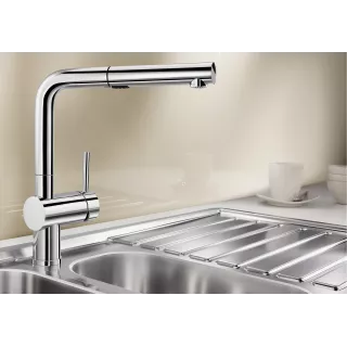 BLANCO LINUS-S VARIO chromowana 518406