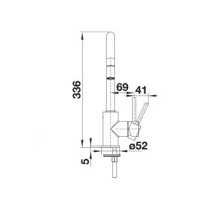 BLANCO MIDA-S Silgranit-Look kawowy 521461