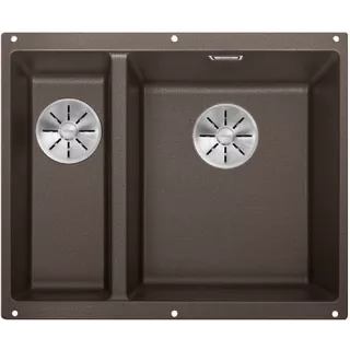 BLANCO SUBLINE 340/160-U Silgranit kawowy prawa, InFino...