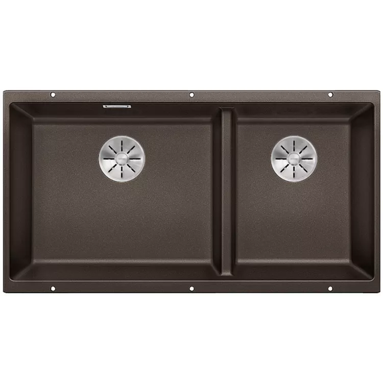 BLANCO SUBLINE 480/320-U Silgranit kawowy lewa, InFino 523593