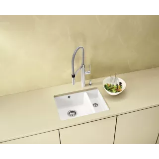 BLANCO SUBLINE 500-U Ceramika PuraPlus magnolia połysk, InFino 523734