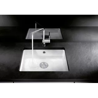 BLANCO SUBLINE 500-U Ceramika PuraPlus biały połysk, InFino 523733