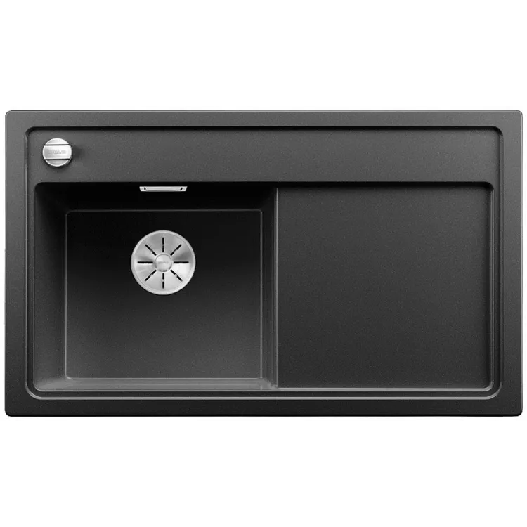 BLANCO ZENAR 45 S Silgranit antracyt lewa, korek auto., InFino 523850 BLANCO ZENAR 45 S Silgranit antracyt lewa, korek auto., InFino 523850