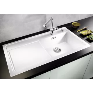 BLANCO ZENAR XL 6 S-F Silgranit antracyt lewa, korek auto., InFino 523924