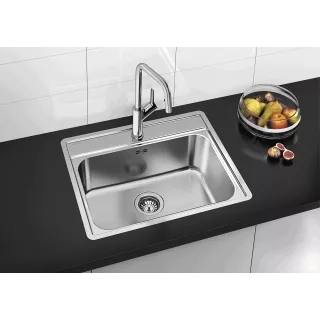 BLANCO LEMIS 6-IF stal szczotkowana 525108