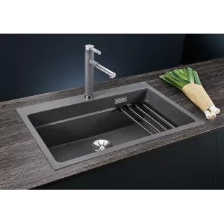 BLANCO ETAGON 8 Silgranit tartufo, InFino, szyny 525194