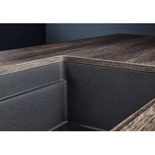 BLANCO ETAGON 700-U Silgranit szarość skały, InFino, szyny 525168