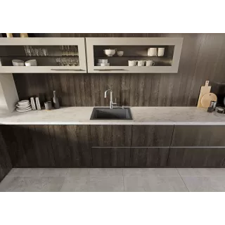 BLANCO PALONA 6 Ceramika PuraPlus czarny, korek auto., InFino 524738