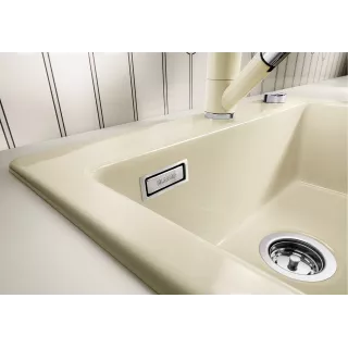 BLANCO PALONA 6 Ceramika PuraPlus czarny, korek auto., InFino 524738