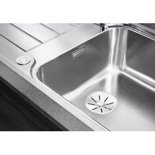 BLANCO CLASSIMO XL 6 S-IF stal polerowana odwracalny, korek auto., PushControl, InFino 525327