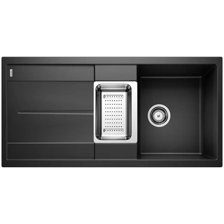BLANCO METRA 6 S Silgranit czarny odwracalny 525927