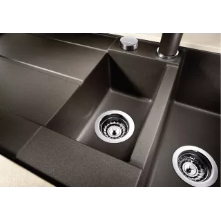 BLANCO METRA 6 S Silgranit czarny odwracalny 525927