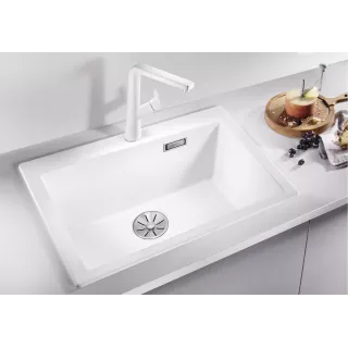 BLANCO PLEON 6 Silgranit czarny, korek auto., InFino 525954