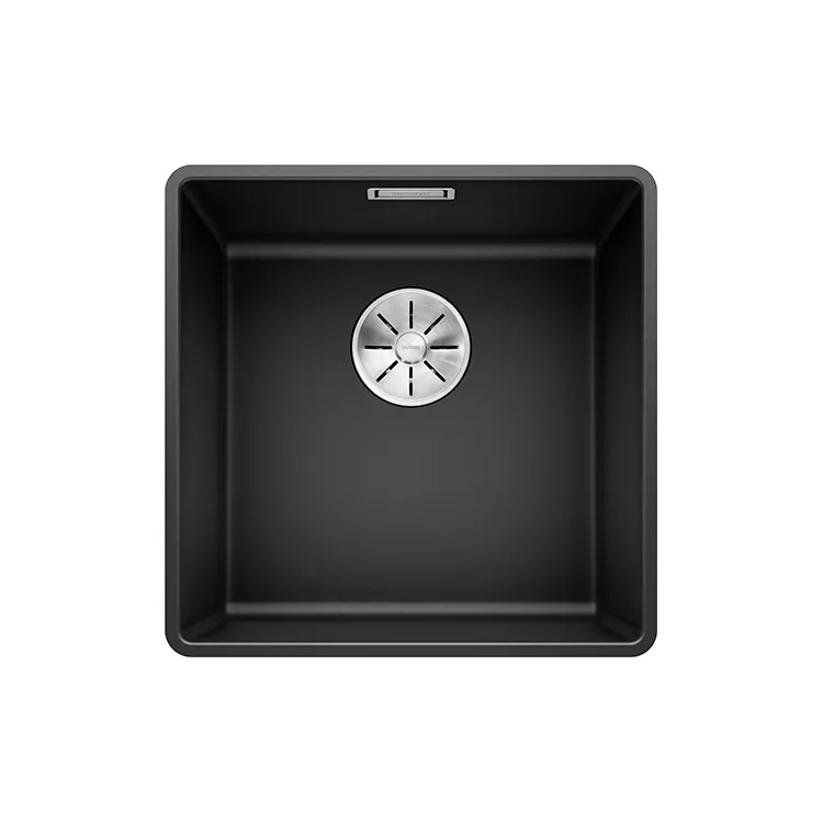 BLANCO SUBLINE 400-F Silgranit czarny, InFino 525988