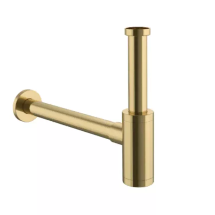 Syfon D54 umywalkowy butelkowy złoty