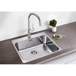 BLANCO SUPRA 500-IF/A stal szczotkowana 526354