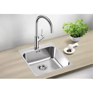 BLANCO SUPRA 400-IF/A stal szczotkowana 526352