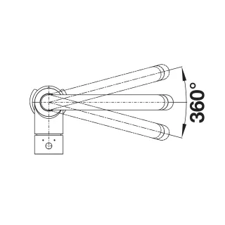 BLANCO MIDA-S czarny mat 526653