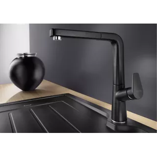 BLANCO AVONA-S Silgranit-Look wulkaniczny szary 526928