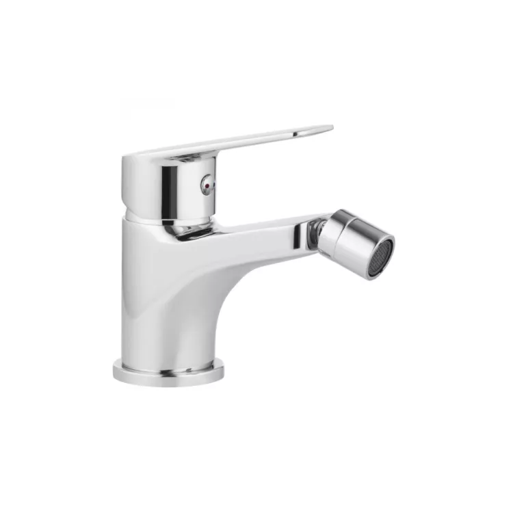 Deante Jasmin Bateria bidetowa stojąca chrom