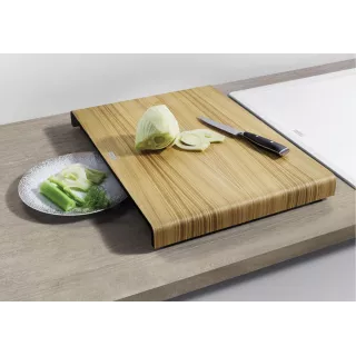 BLANCO AXIA III 6 S Silgranit wulkaniczny szary prawa, korek auto., InFino, deska szkło białe, odsączarka stalowa 527228