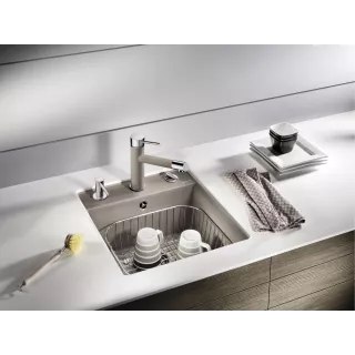 BLANCO DALAGO 5 Silgranit wulkaniczny szary, korek auto. 527244