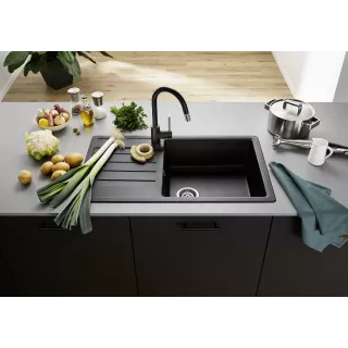 BLANCO LEGRA XL 6 S Silgranit wulkaniczny szary odwracalny 527274