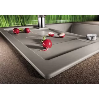 BLANCO METRA 45 S Compact Silgranit delikatny biały odwracalny, korek auto. 527102