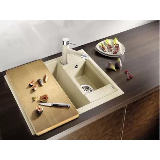 BLANCO METRA 6 Silgranit delikatny biały odwracalny 527113