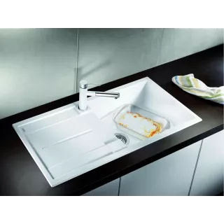 BLANCO METRA XL 6 S Silgranit delikatny biały odwracalny 527124