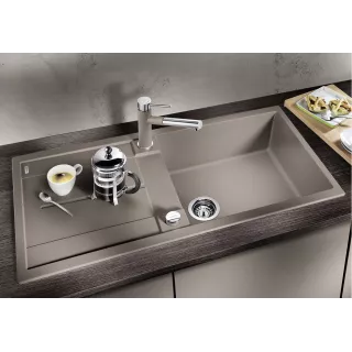 BLANCO METRA XL 6 S Silgranit delikatny biały odwracalny 527124