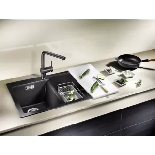 BLANCO PLEON 5 Silgranit wulkaniczny szary, InFino 527318