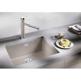 BLANCO SUBLINE 500-U Silgranit delikatny biały InFino 527170