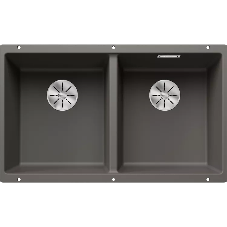 BLANCO SUBLINE 350/350-U Silgranit wulkaniczny szary, InFino 527347