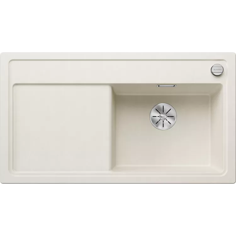 BLANCO ZENAR 5 S Silgranit delikatny biały prawa, korek auto., InFino 527182