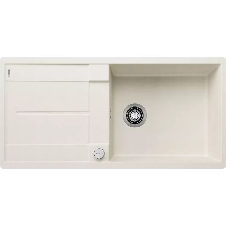 BLANCO METRA XL 6 S-F Silgranit delikatny biały odwracalny, korek auto. 527125