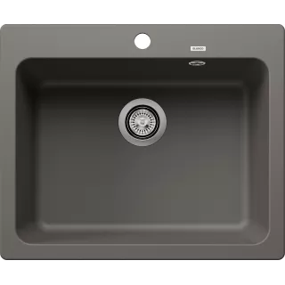 BLANCO NAYA 6 Silgranit wulkaniczny szary 527311