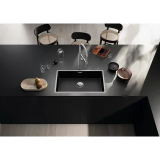 BLANCO CLARON 700-IF stal Dark Steel, InFino 527837