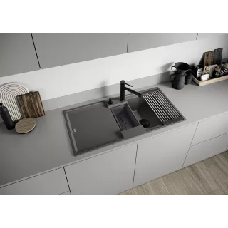 BLANCO ALTA-S II Silgranit-Look czarny 527545