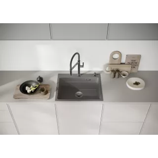 BLANCO ETAGON 6 Silgranit biały, bez armatury, szyny 527751