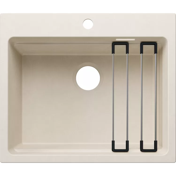 BLANCO ETAGON 6 Silgranit delikatny biały, bez armatury, szyny 527748