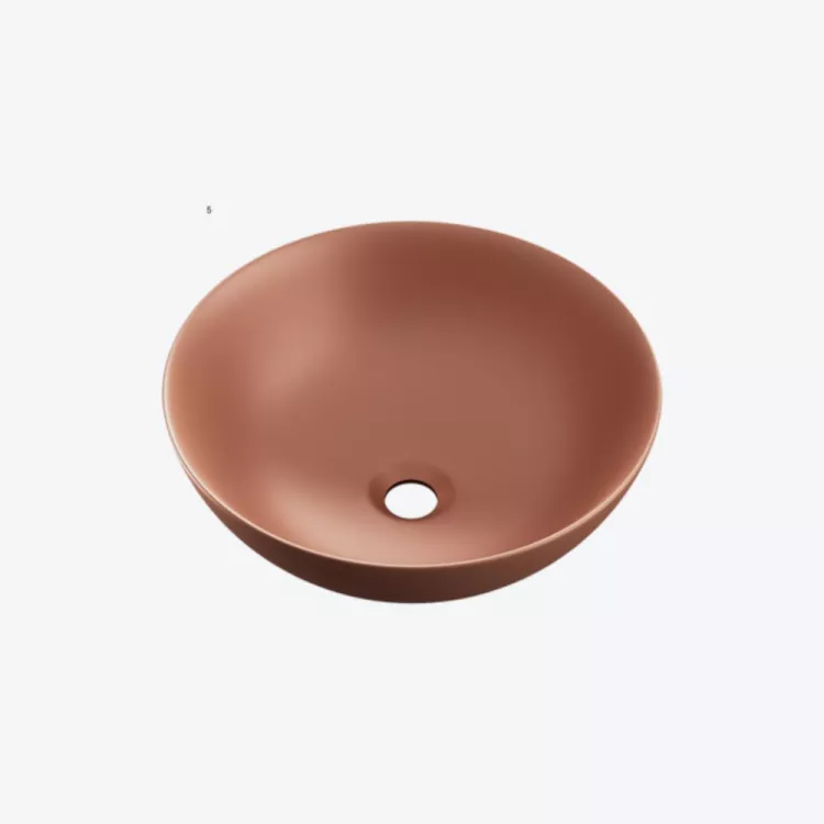 Excellent Luqa Umywalka nablatowa 40cm Terracotta CEAC.6401.400.TEM