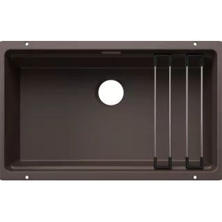 BLANCO ETAGON 700-U Silgranit kawowy, bez armatury, szyny...
