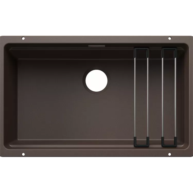 BLANCO ETAGON 700-U Silgranit kawowy, bez armatury, szyny 527768