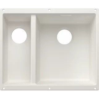 BLANCO SUBLINE 340/160-U Silgranit biały prawa, bez...