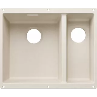 BLANCO SUBLINE 340/160-U Silgranit delikatny biały lewa,...