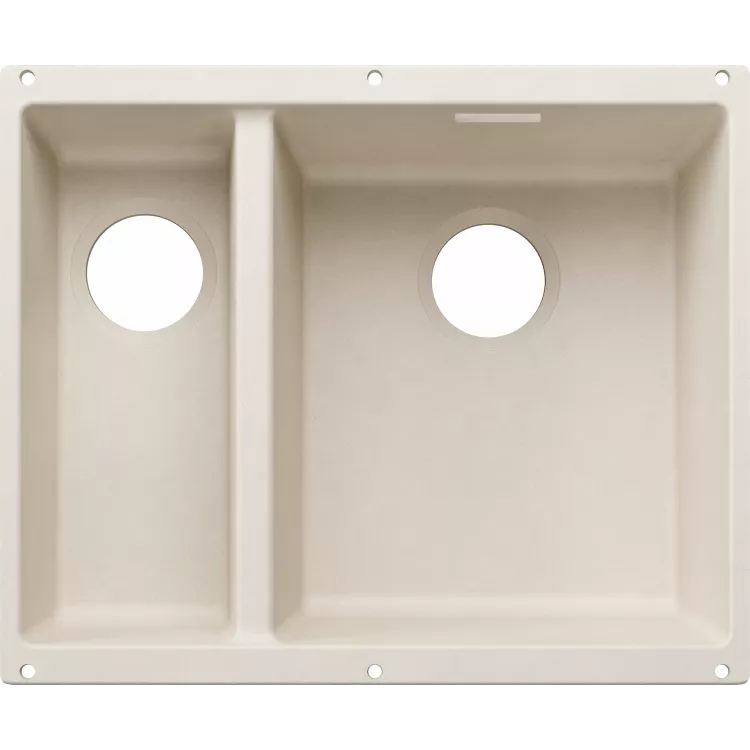 BLANCO SUBLINE 340/160-U Silgranit delikatny biały prawa, bez armatury 527812